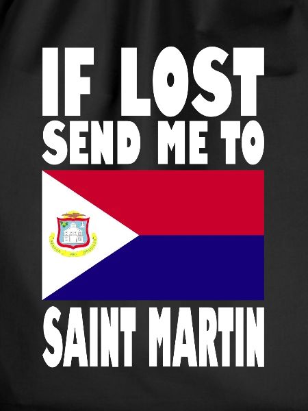 St. Martin Flag Saying