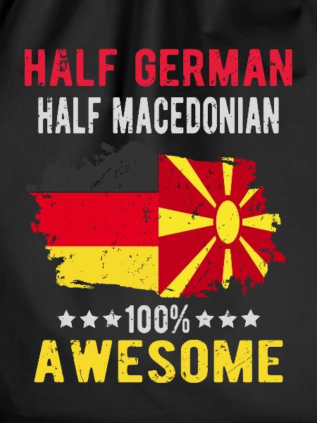 Half German Half Macedonian