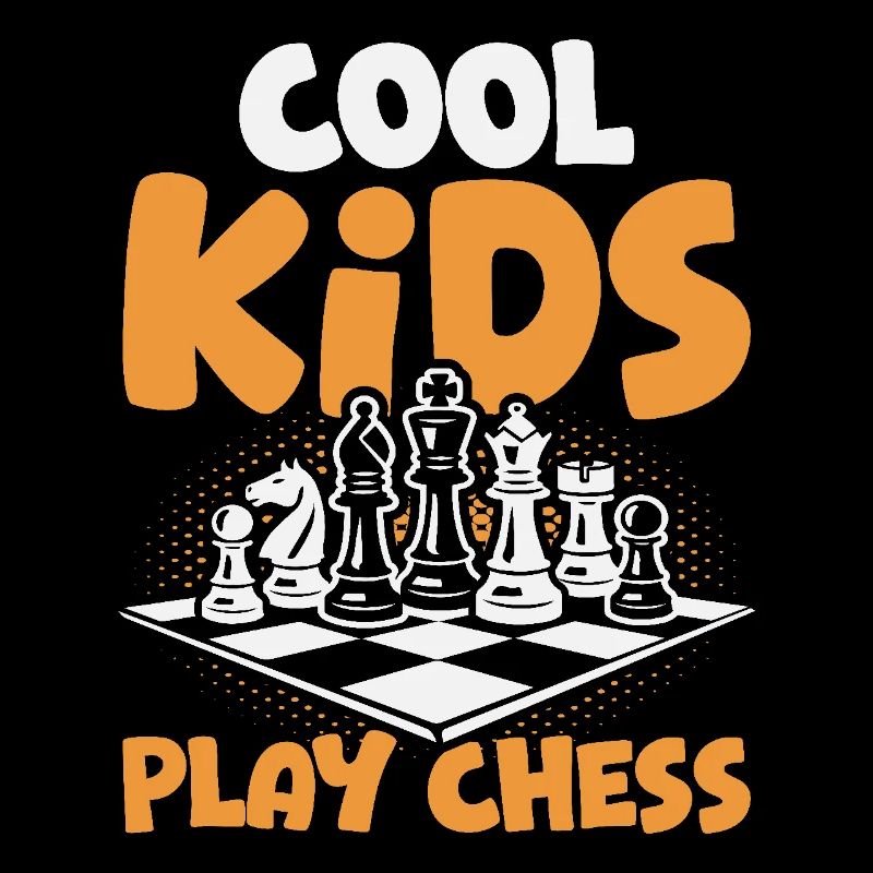 Chess Player Cool Kids Play Chess
