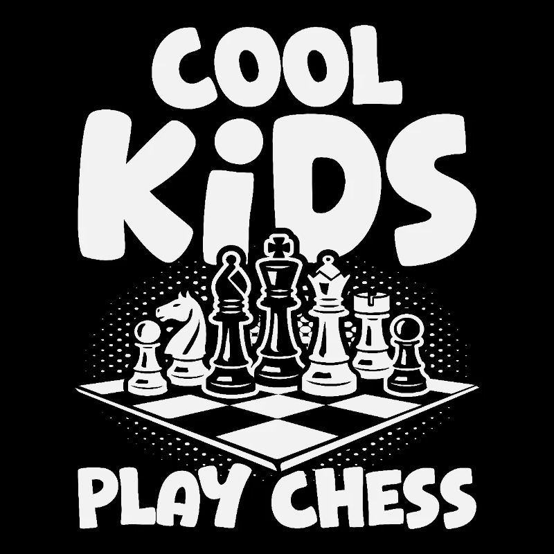 Chess Player Cool Kids Play Chess