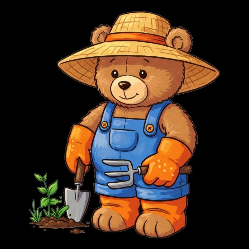 Teddy Bear Gardener