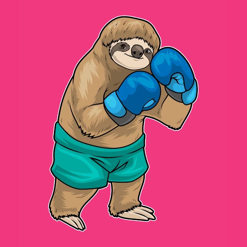 Sloth Boxer Gants de boxe Boxe
