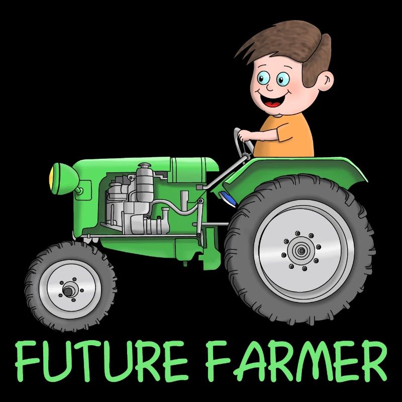 Offspring farmer - farmer - future farmer