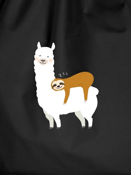 Alpaca with sloth