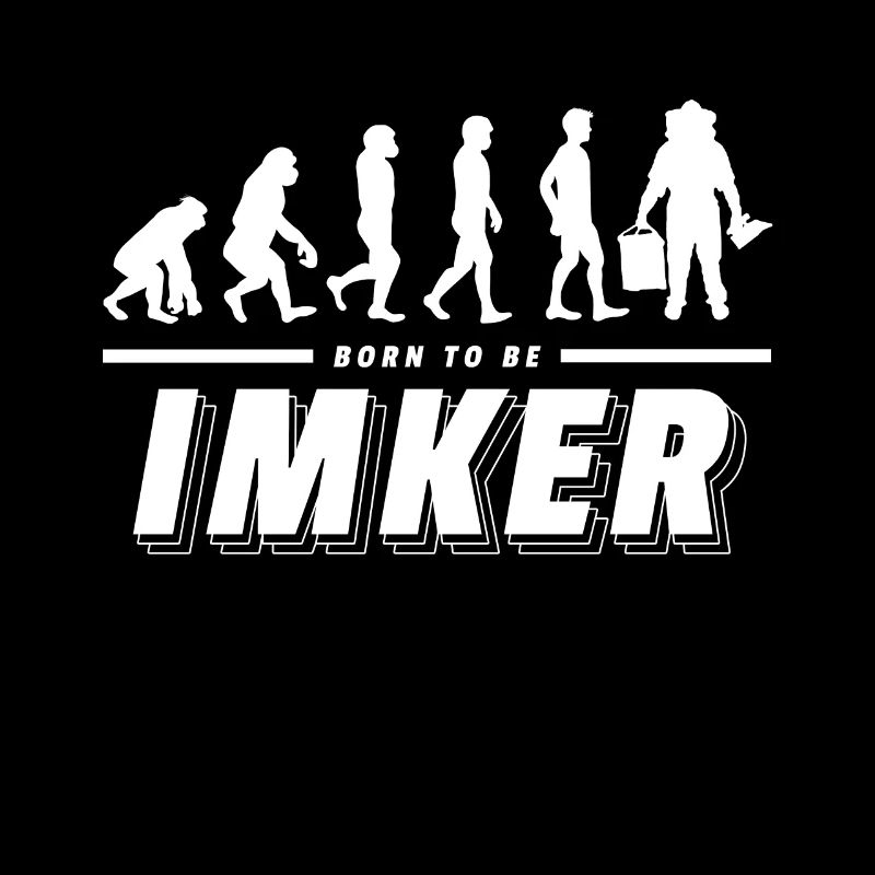 Imker Evolution Bienenzüchter Wabe Shirt Geschenk