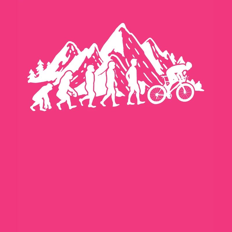 Mountainbiken Geschenk Mountainbiker Evolution