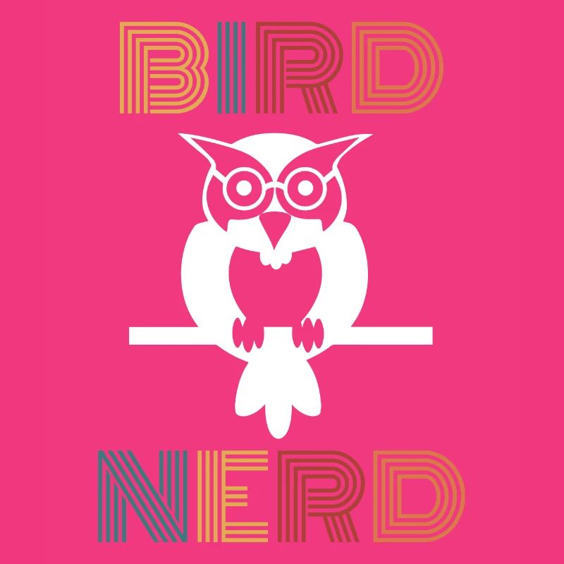 Oiseau nerd cadeau bird watcher oiseaux