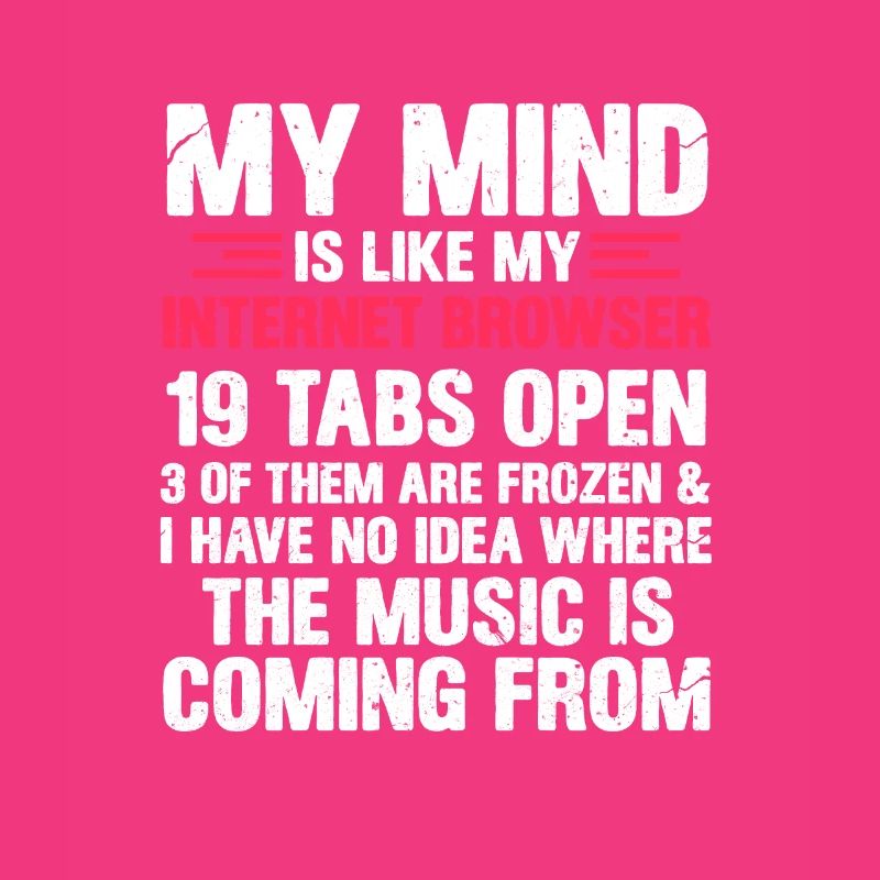 Cadeau de nerd de programmeur de pensée Internet