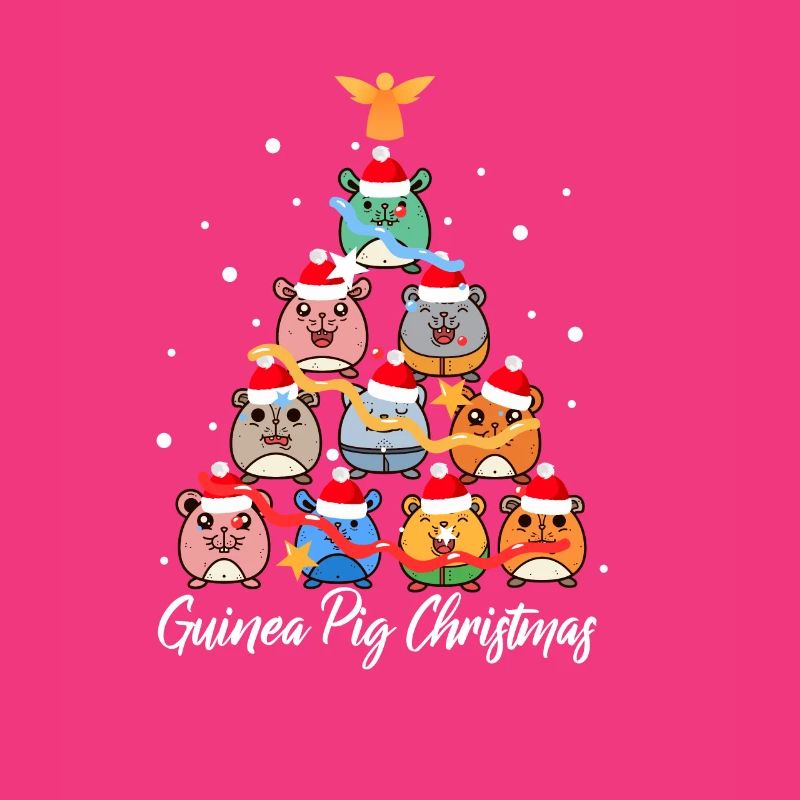 Cochons d’Inde de Noël