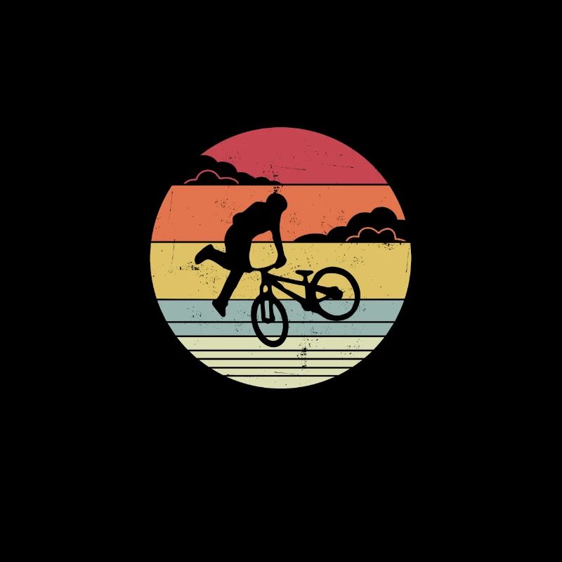 Cadeau de conception de vélo rétro vintage Dirt Jump