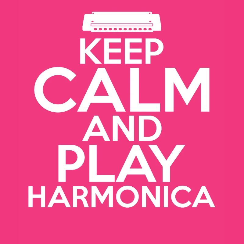 Keep Calm And Play Harmonica Harmonica