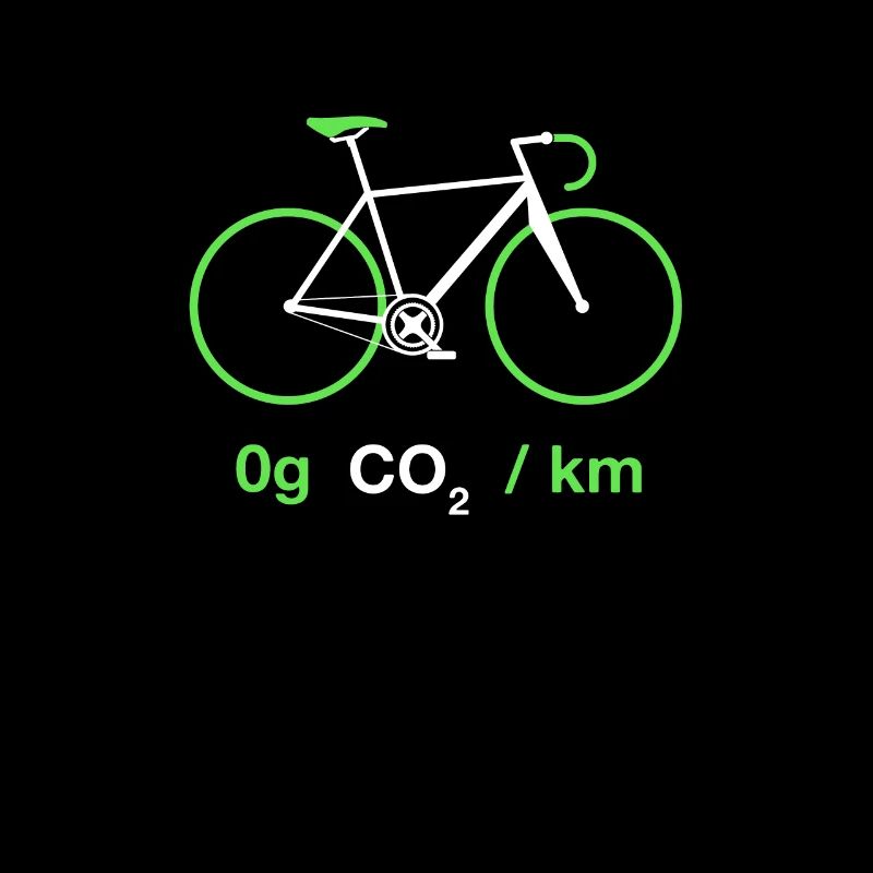 Vélo de route cycliste CO2 environnement climat protection du climat
