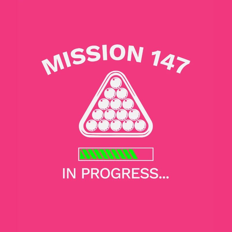 Snooker Frame 147 Maximum In Progress Gift