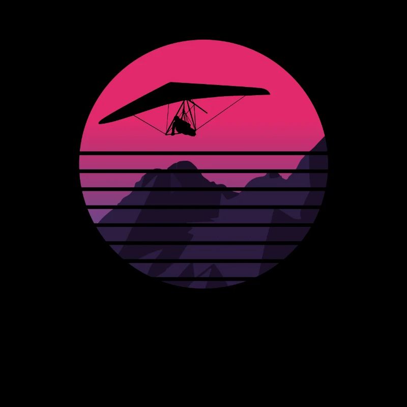 Hang glider sledder Deltasegler