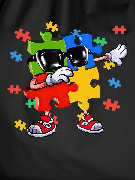 Dabbing Puzzle Piece
