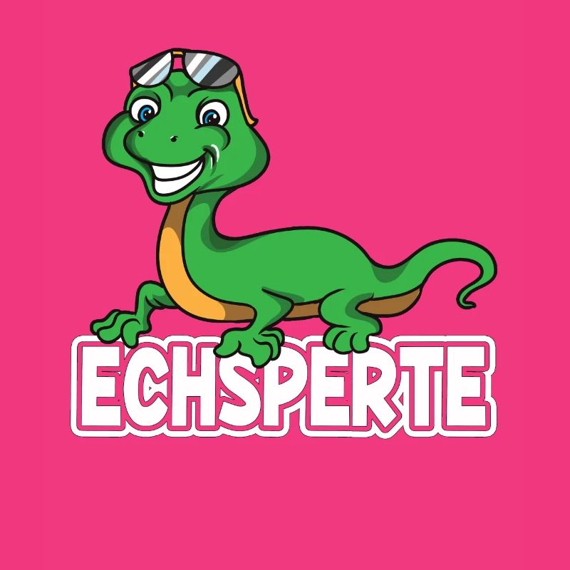 Echsperte Echse Reptilien Eidechse Experte Spruch