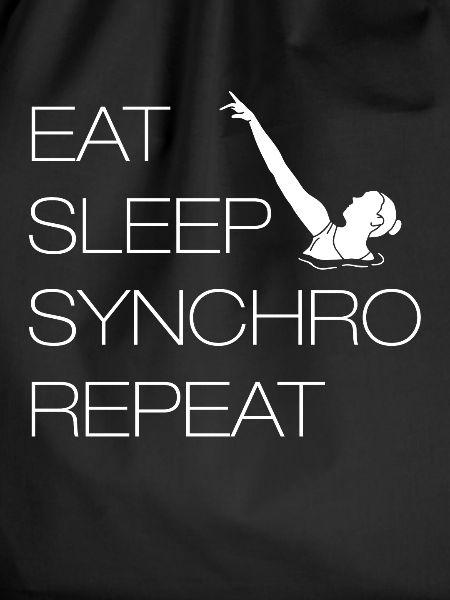 Eat Sleep Synchro Repeat T-Shirt