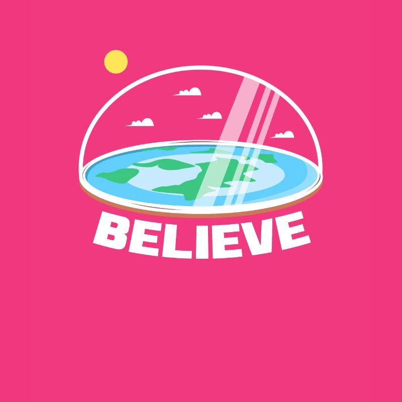 Flat Earth Flat Earth Conspiracy Gift