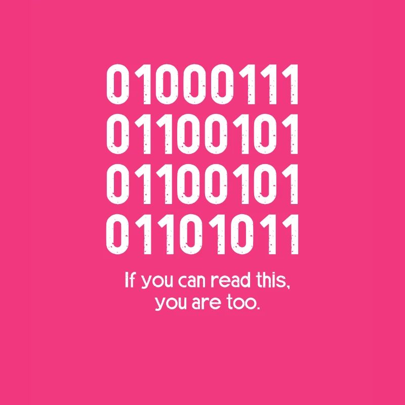 Binär Code Programmierer Coder Geschenk