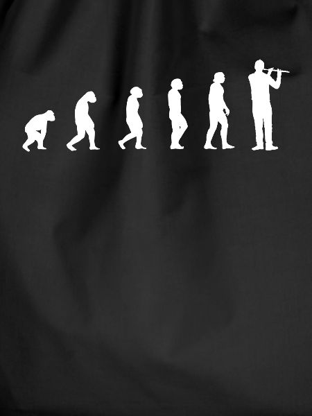 Evolution Flute Player Gift