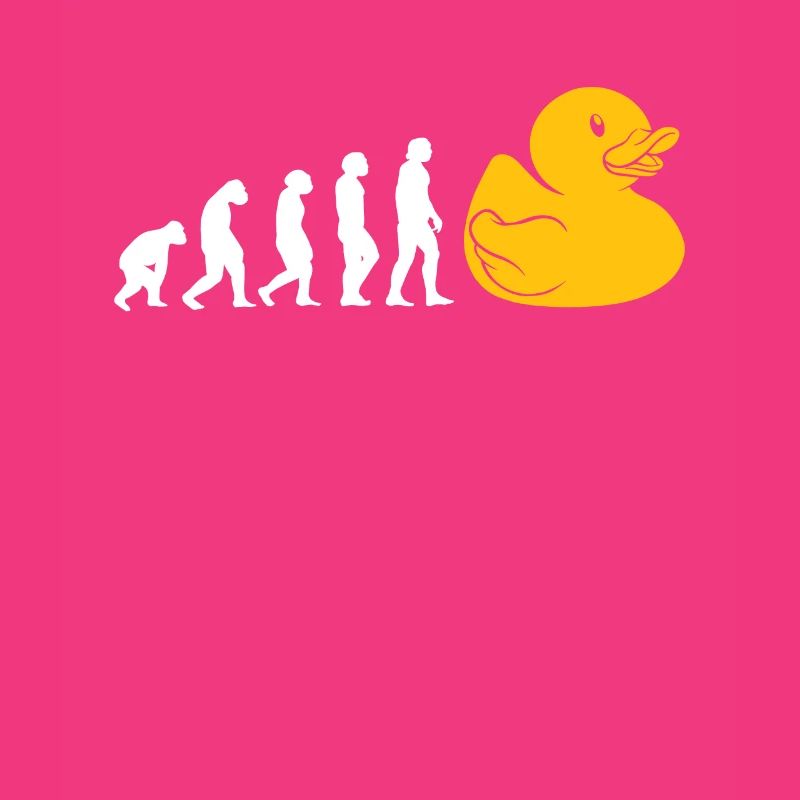 Evolution Gummiente Geschenk