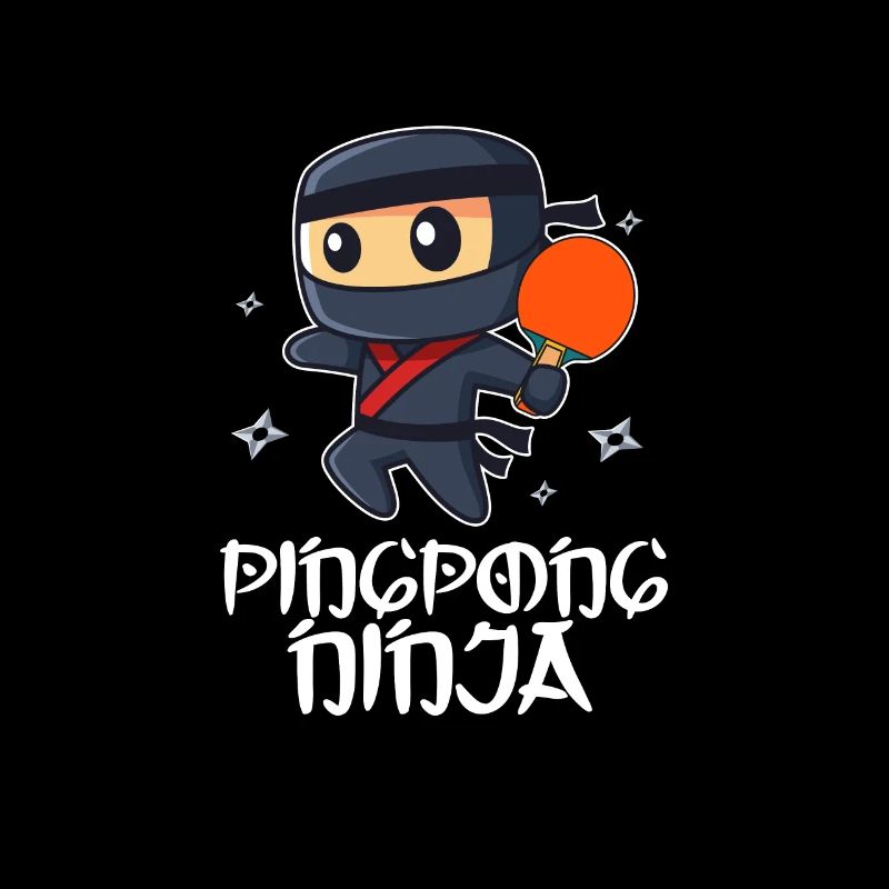 Ping-Pong Ninja Table Tennis Ping-pong Gift