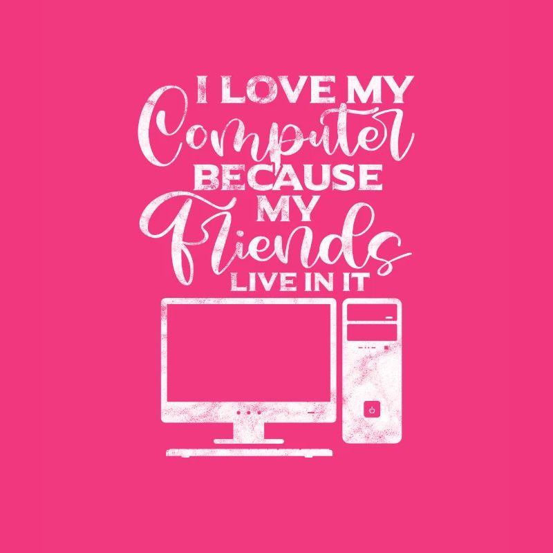 Computer Nerd PC Programmierer Informatik Geschenk