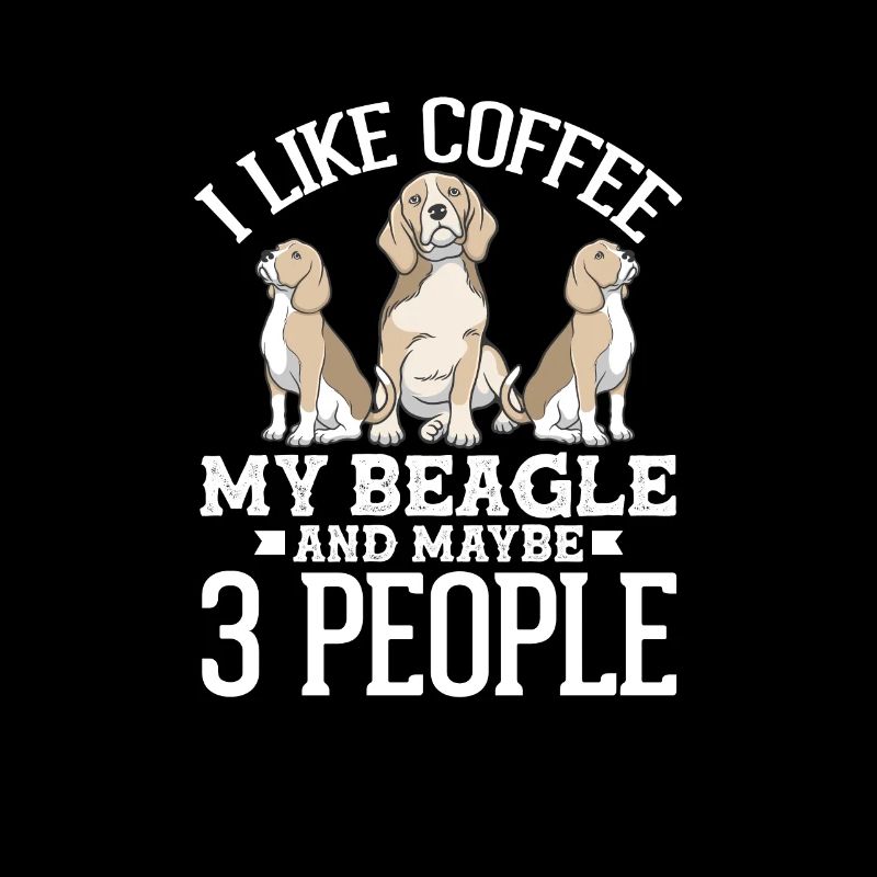 Beagle Coffee Dogs Caffeine Dog Gift