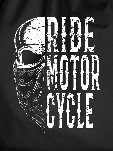 ride Motorcycles Skull