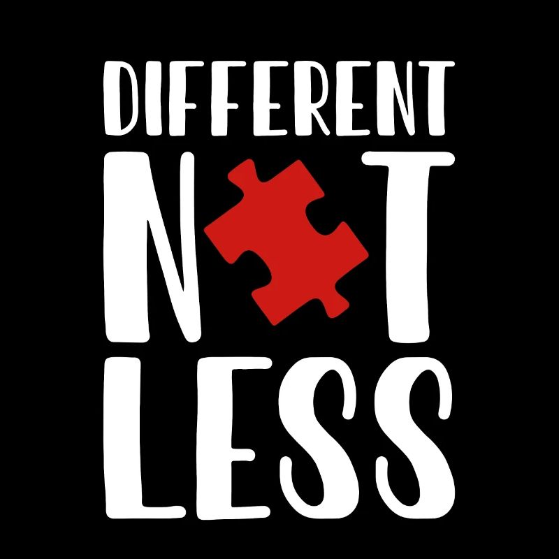 Different Not Less Autismus Shirt