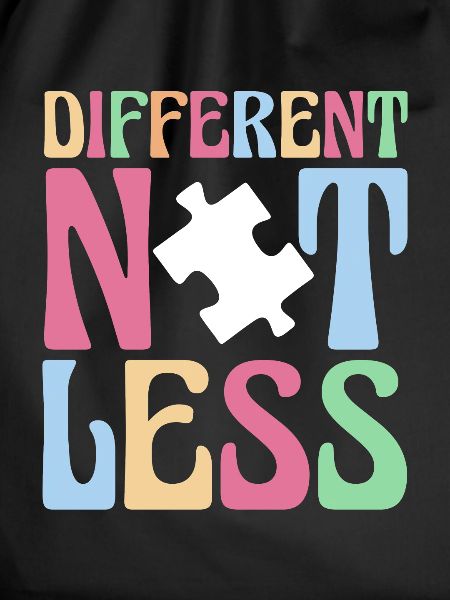 Different Not Less Autismus Shirt