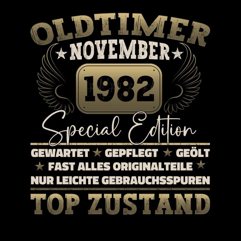 Oldtimer November 1982 40. Geburtstag Geschenk