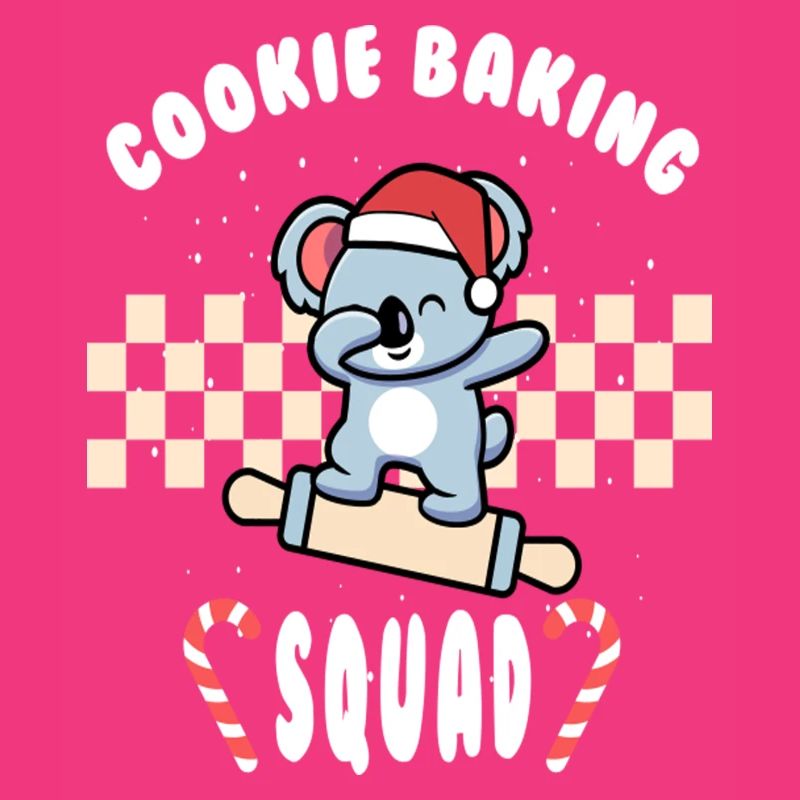 Escouade de cuisson des biscuits de Noël