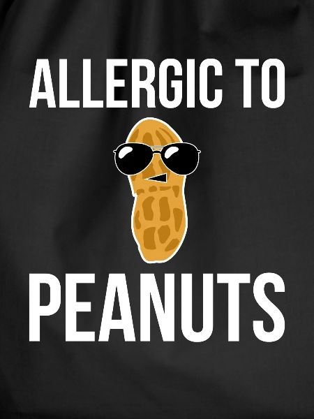 Allergic To Peanuts Shirt