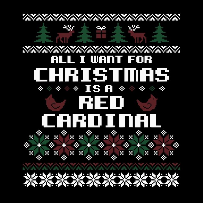 Roter Kardinal Rotkardinal Christmas Cardinalis