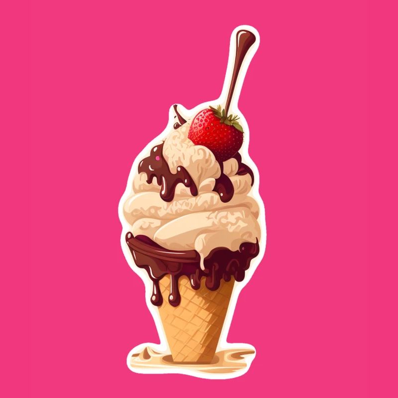 Eis Eiscreme Soft Eis Ich bin wegen dem Eis hier