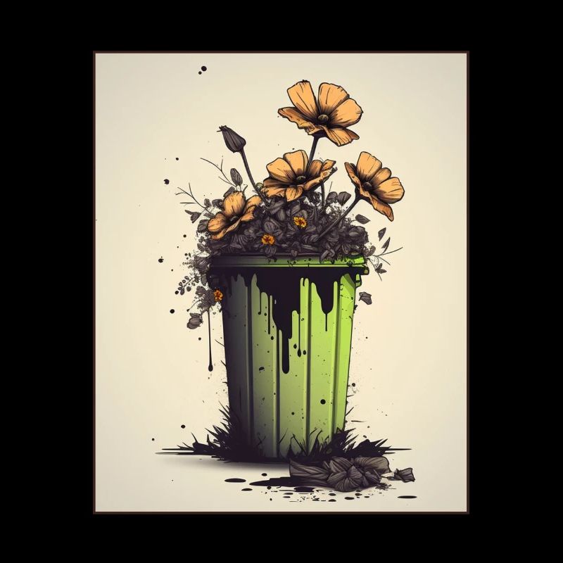 Garbage Plants Pollution Environment Climate