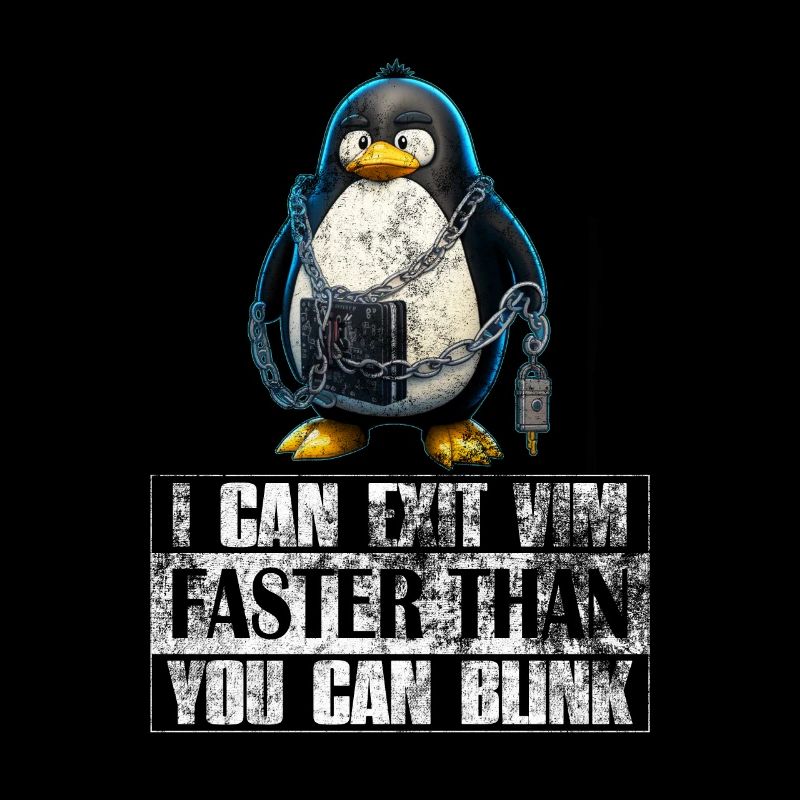 I Can Exit VIM Faster Than You Can Blink Linux