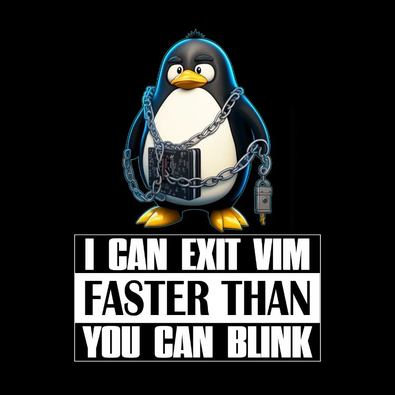 I Can Exit VIM Faster Than You Can Blink Linux Fun