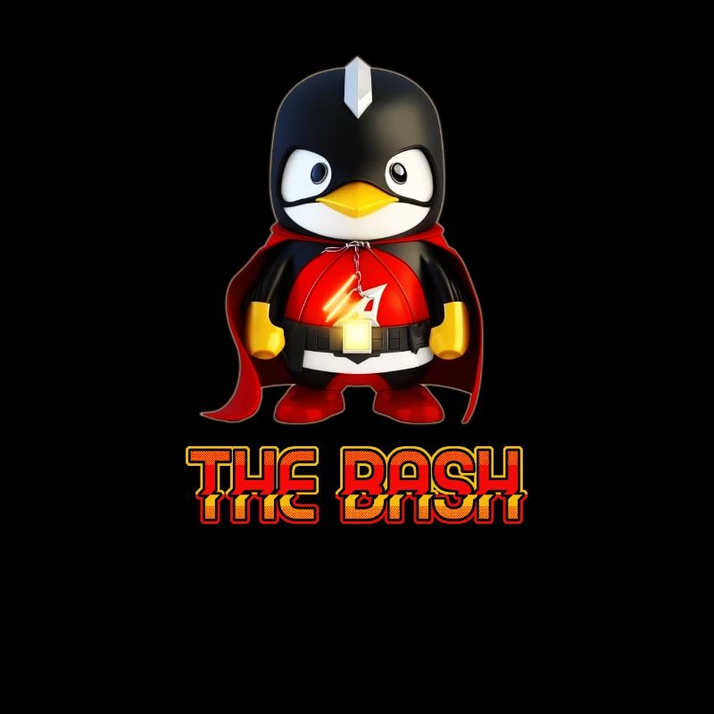 The Bash Penguin Superhero for Linux Coder and