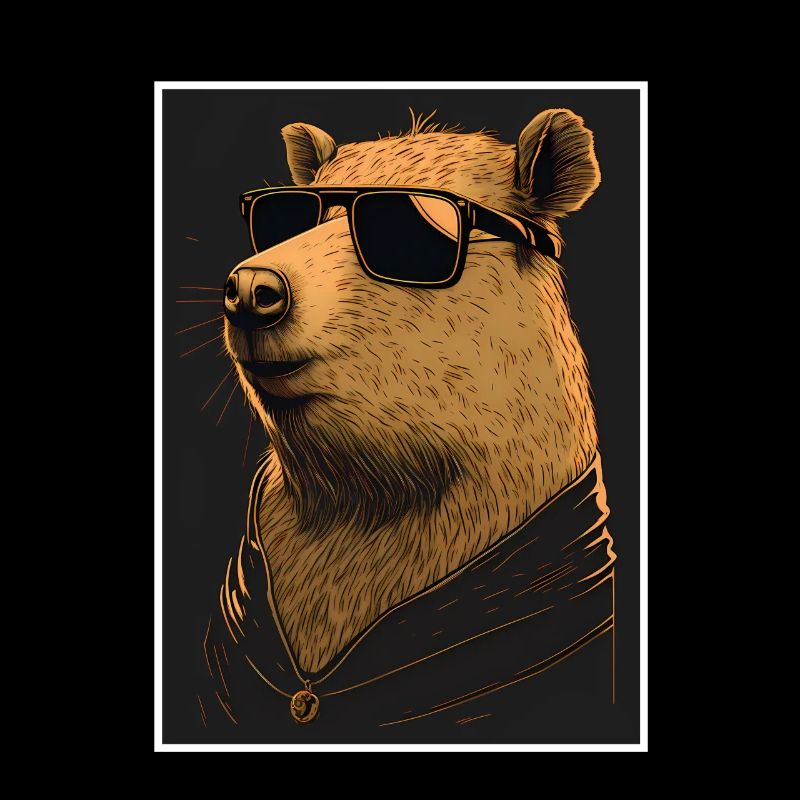 Capybara Capybara Cochon d’Inde Mèmes rongeurs