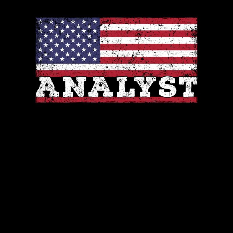 USA Flag Analyste Amérique Analystes