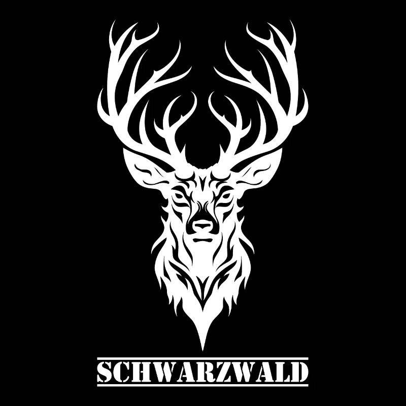 Schwarzwald Hirsch Jäger Heimat Urlaub