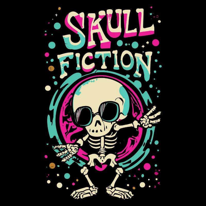 Skull Fiction Skull Skull Gift Idea