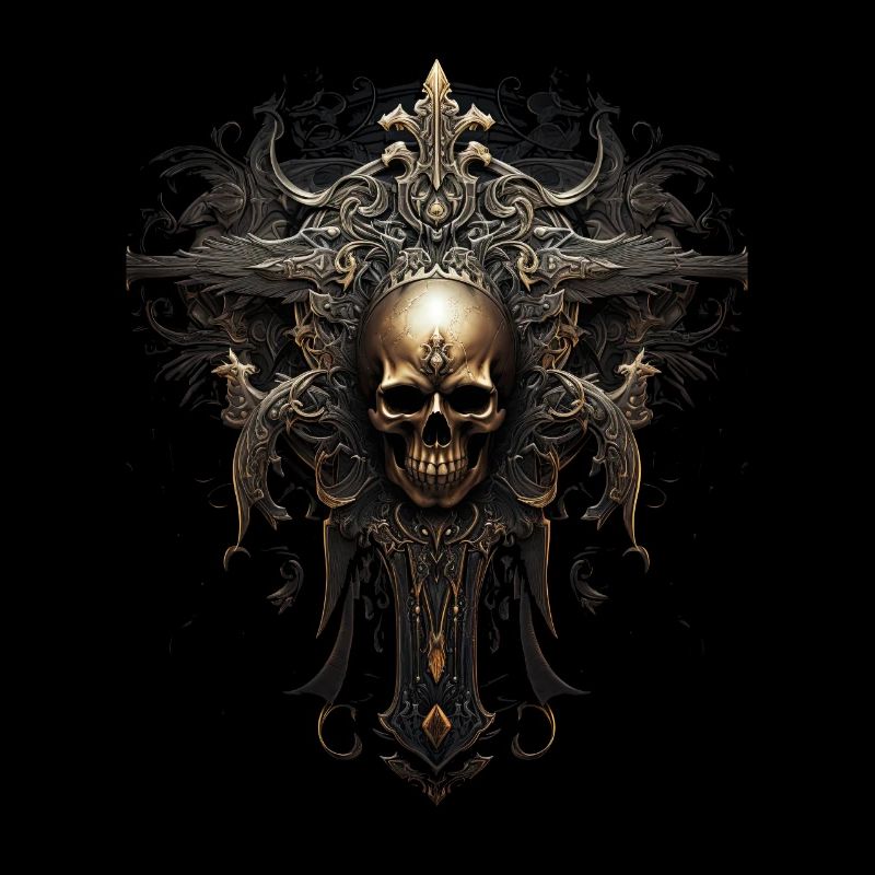 Gothic Cross Goths Design Victorian