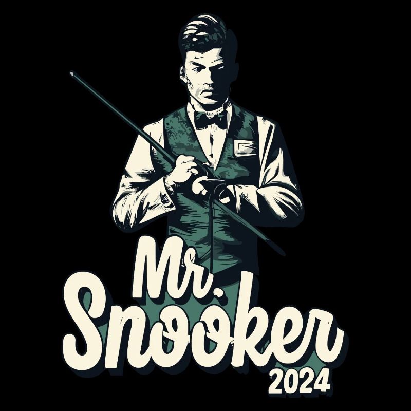 Mr. Snooker Pool Billiards Snooker Player