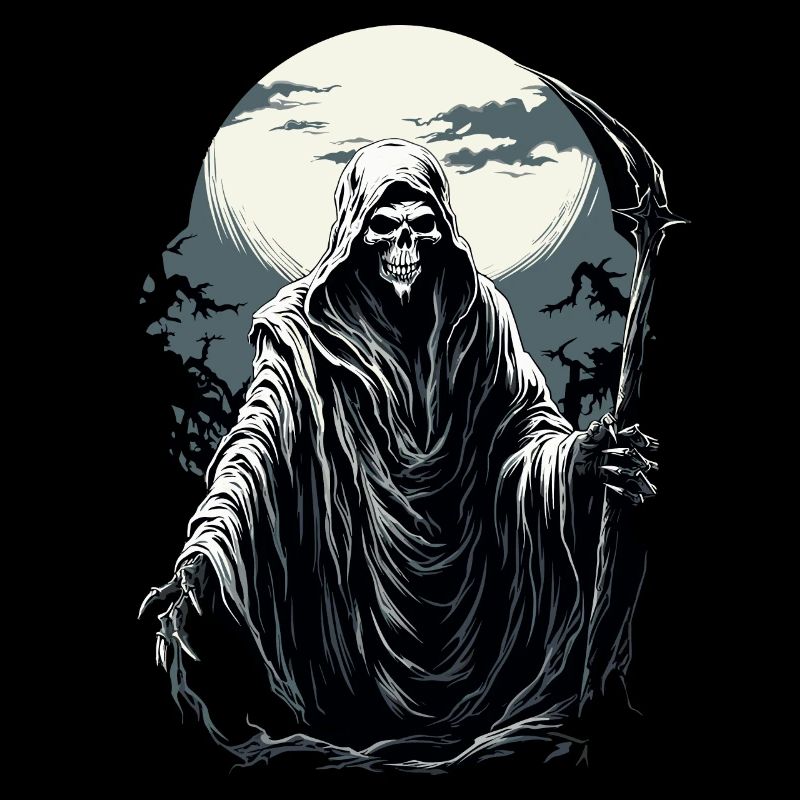 Effrayant Halloween Grim Reaper Grim Reaper