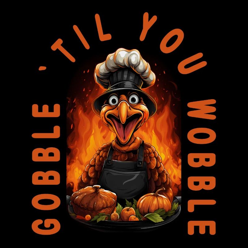 Lustiger Truthahn Thanksgiving Spruch