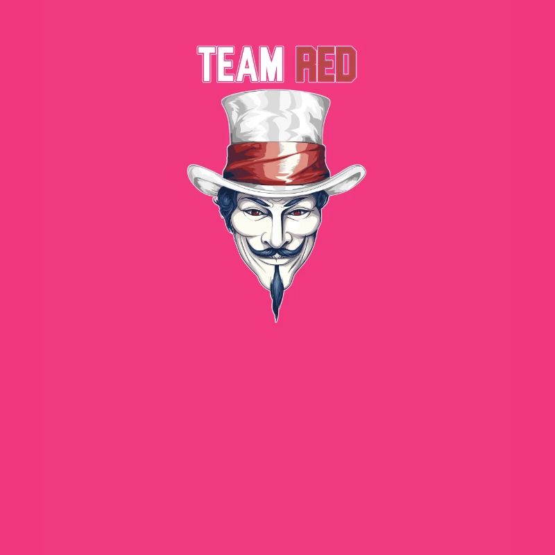 White Hat Pride: Team Red Hackathon Emblem