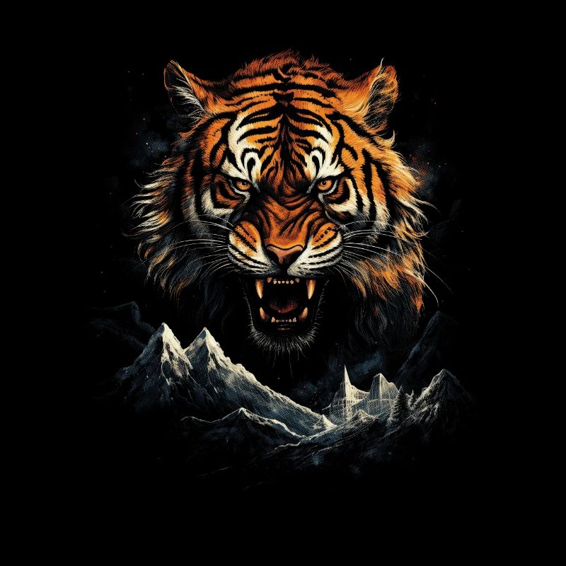 Tiger, Nature, Animals